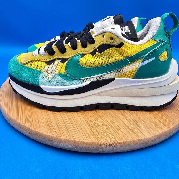 RARE Nike LDWaffle x Sacai Pine Green Del Sol CI9928-300‎ Women's US 8 Pre-Owned - Picture 2 of 8